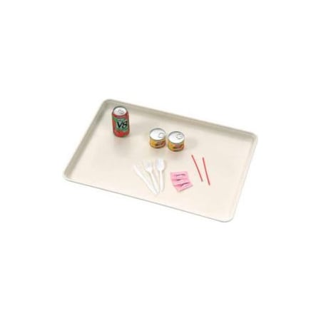 Mfg Tray MFG Molded Fiberglass 26 x 18 Off-White Fiberglass Component & Food Service Tray 332008-5218, PK12 332008-5218